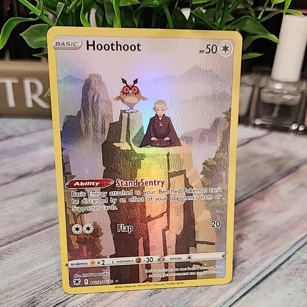 Pokemon Hoothoot Full art - Picture 1 of 4
